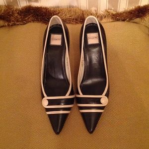 Authentic COACH Shoes Two Toned Soft Black Leather